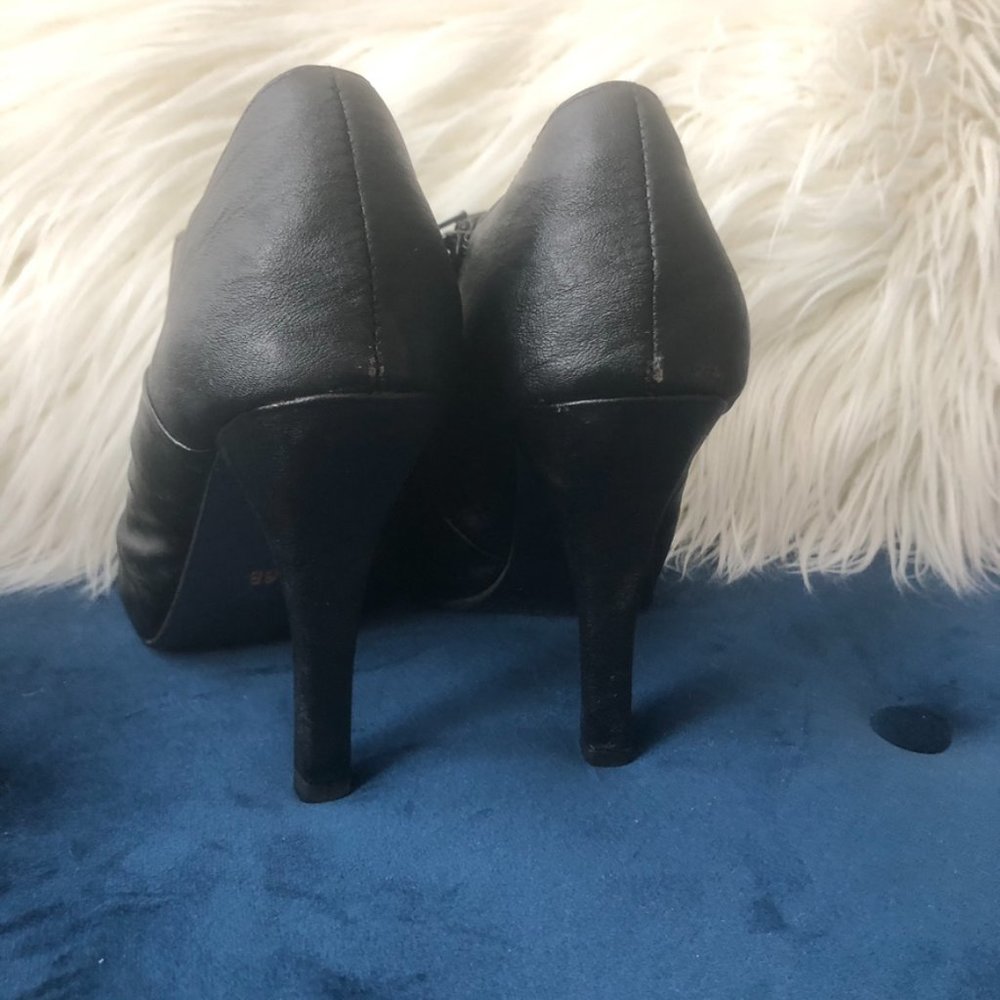 Nib! Charles David Fluster 2 Open Toe Booties - image 8